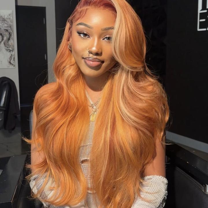 Burnt Orange Body Wavy